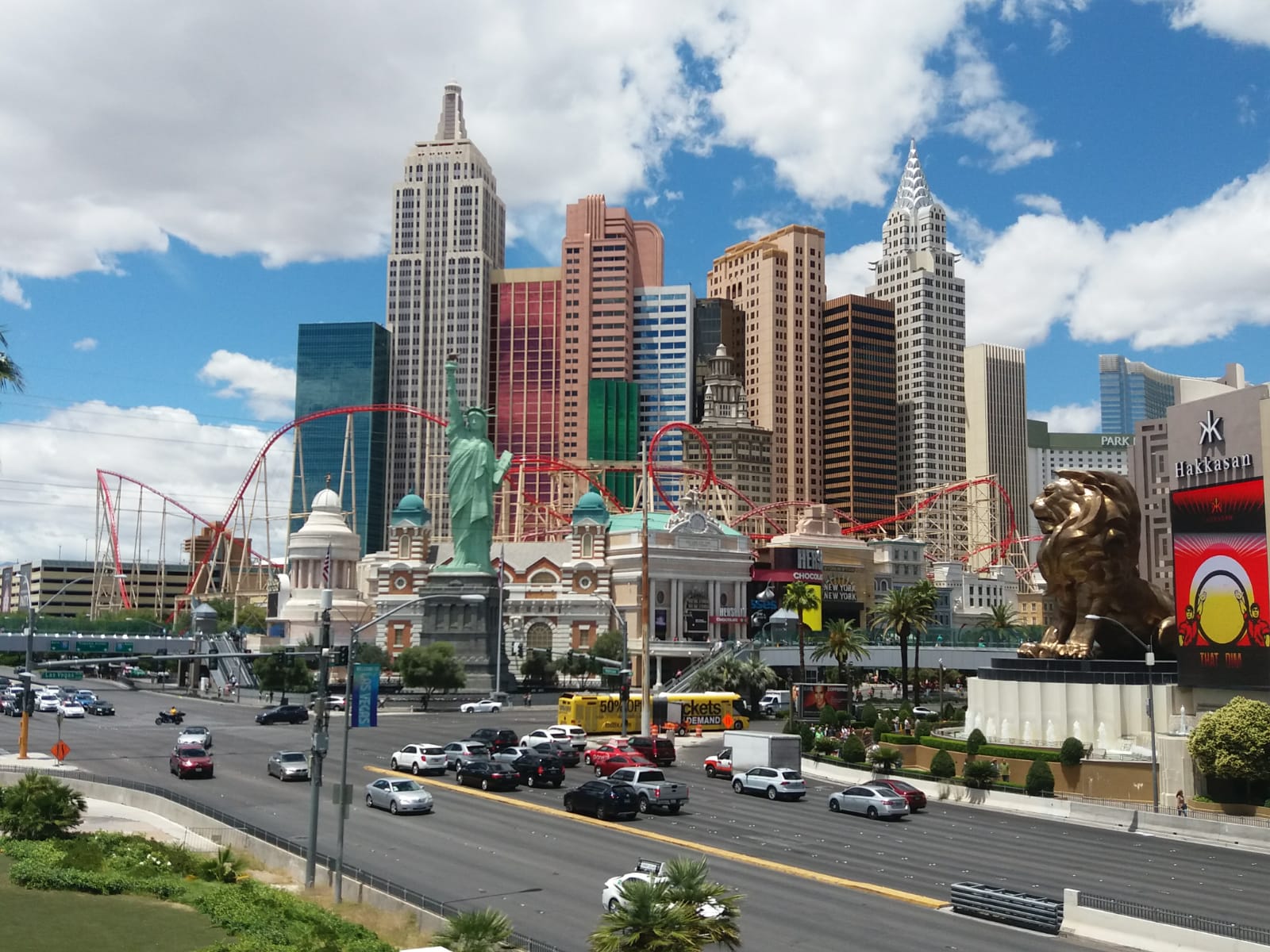Las Vegas – The Strip bei Nacht